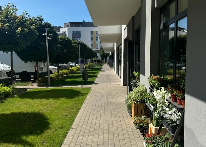 Apartament Lux Nowe Ogrody 1 Poznan 24H Meldowanie Lotnisko Targi